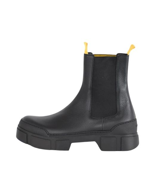Vic Matié Black Chelsea Boots for men