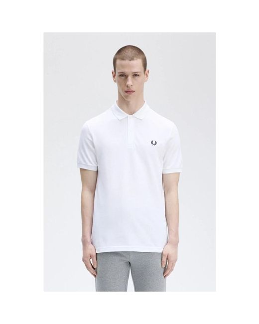 Fred Perry White Polo Shirts for men