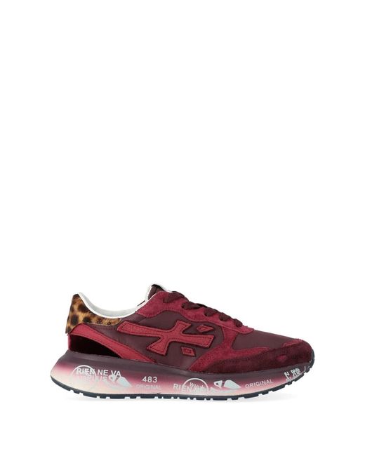 Premiata Red Lauryn Sneaker