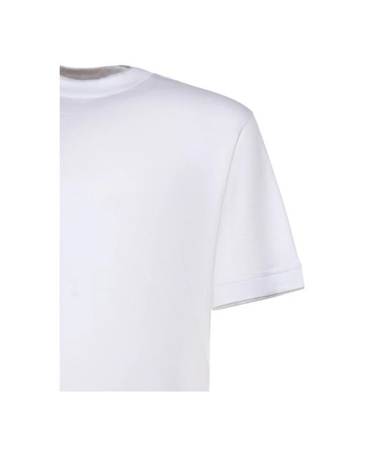 Eleventy White T-Shirts for men