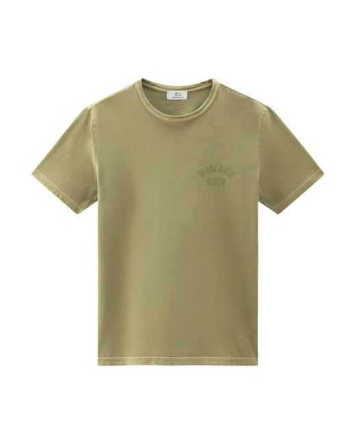 Woolrich Green T-Shirts for men