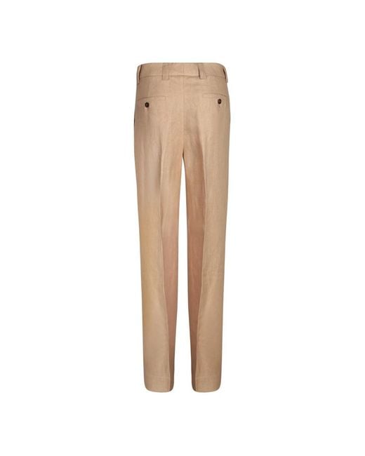 Incotex Natural Straight Trousers
