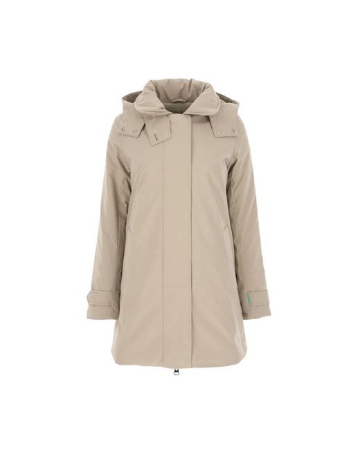 Save The Duck Winter Jackets in het Natural