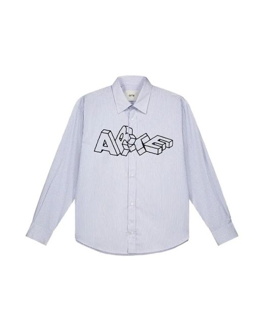 Arte' Blue Casual Shirts for men