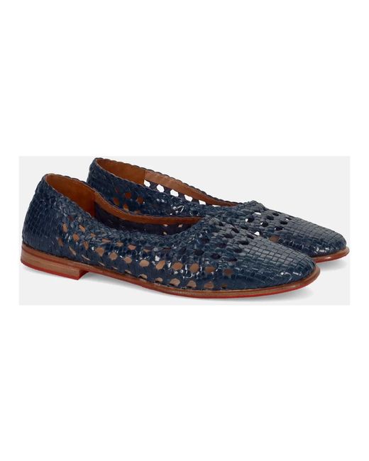 Calpierre Blue Ballerina Shoes