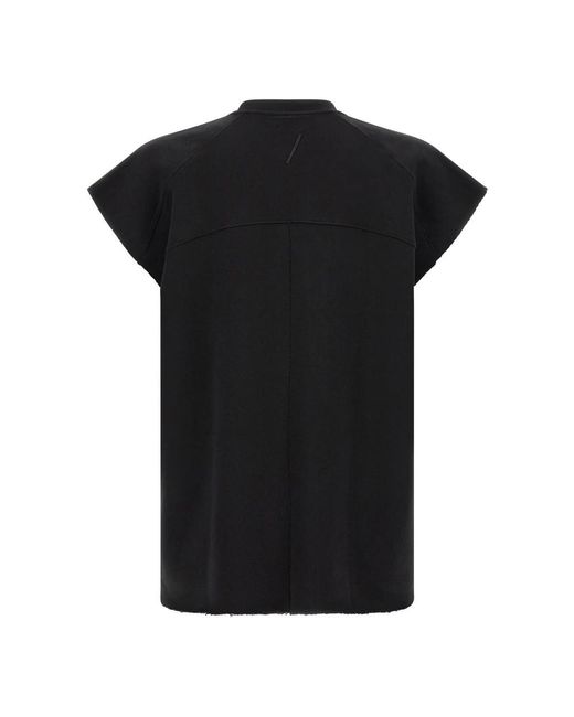 Thom Krom Black Sleeveless Tops for men