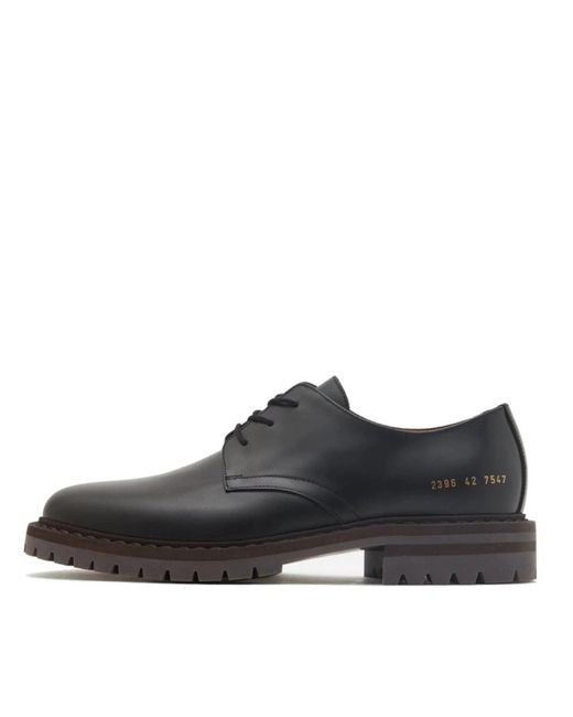 Laced Shoes Common Projects de hombre de color Black