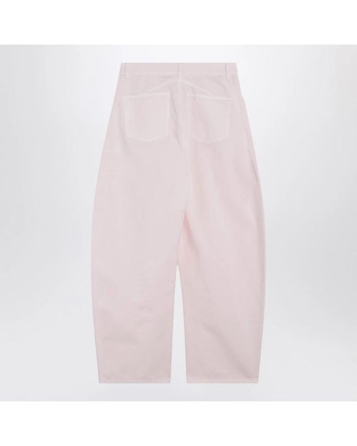 Alaïa Purple Wide Trousers