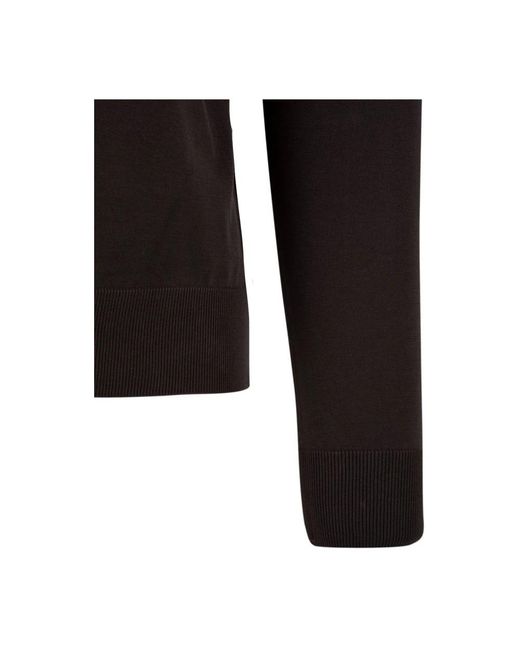 Aspesi Black Round-Neck Knitwear for men