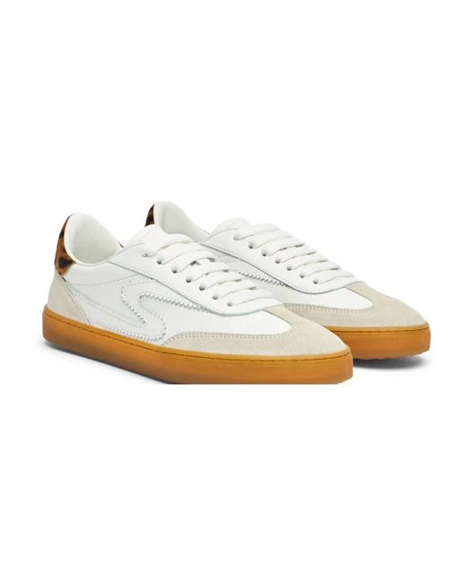 Stuart Weitzman Schoenen ,Wit ,Runaround Sneaker in het White