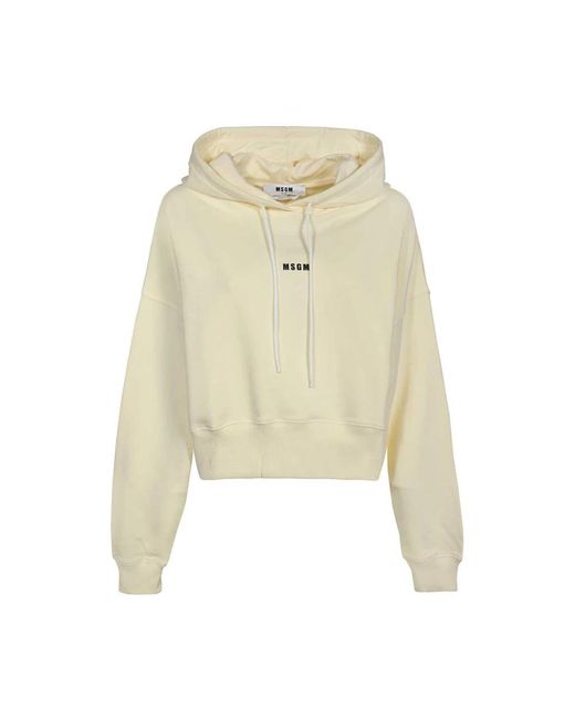 Hoodies di MSGM in Natural