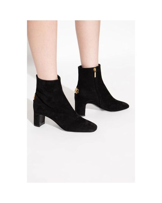 Dolce & Gabbana Black Heeled Boots