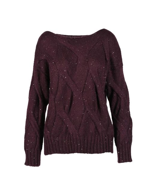 Alpha Studio Maglia in het Purple