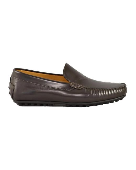 Loafers Testoni pour homme en coloris Brown