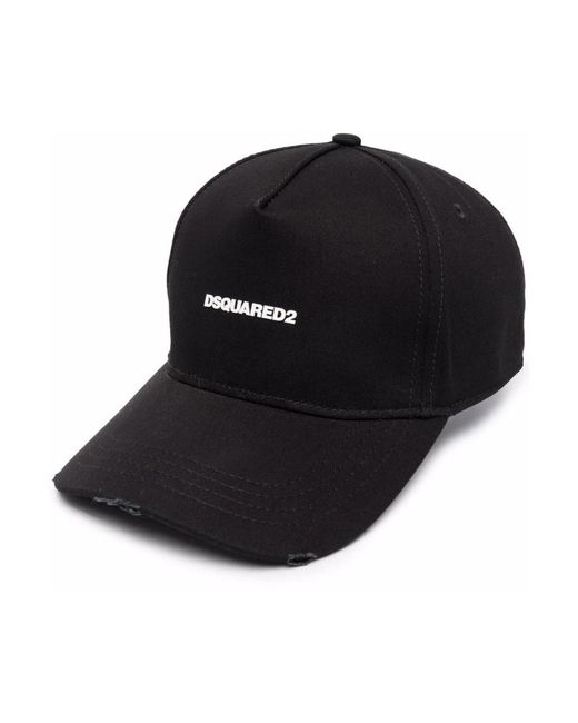 Caps di DSquared² in Black da Uomo