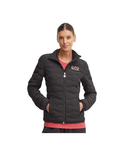 EA7 Black Winter Jackets