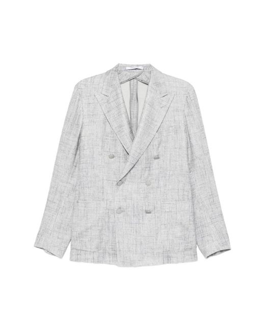 Tagliatore Montecarlo Jacket in het Gray voor heren