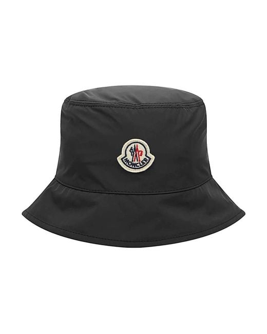 Moncler Black Hats for men