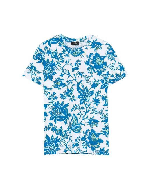 Etro T-Shirts in het Blue