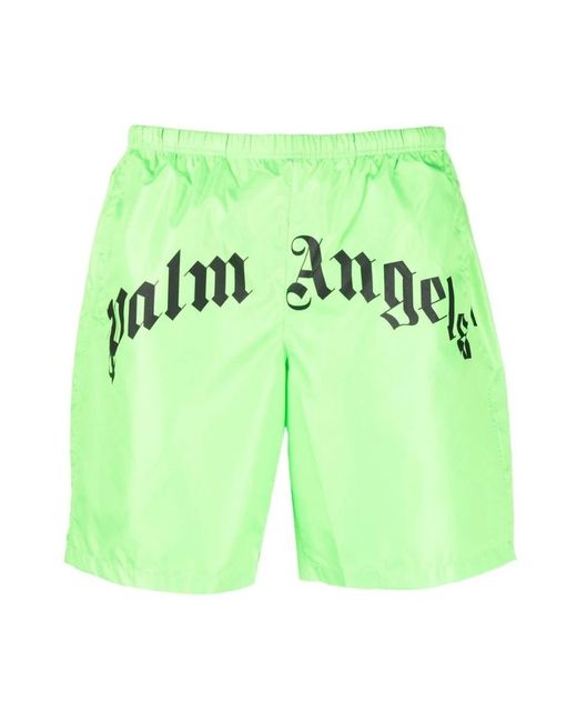 Palm Angels Green Beachwear for men