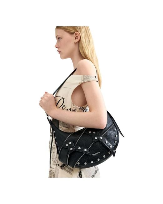 Desigual Black Shoulder Bags