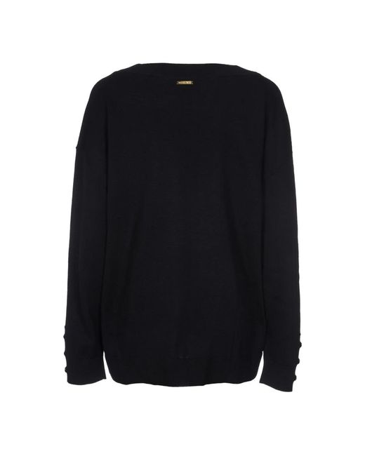 Michael Kors Black V-Neck Knitwear