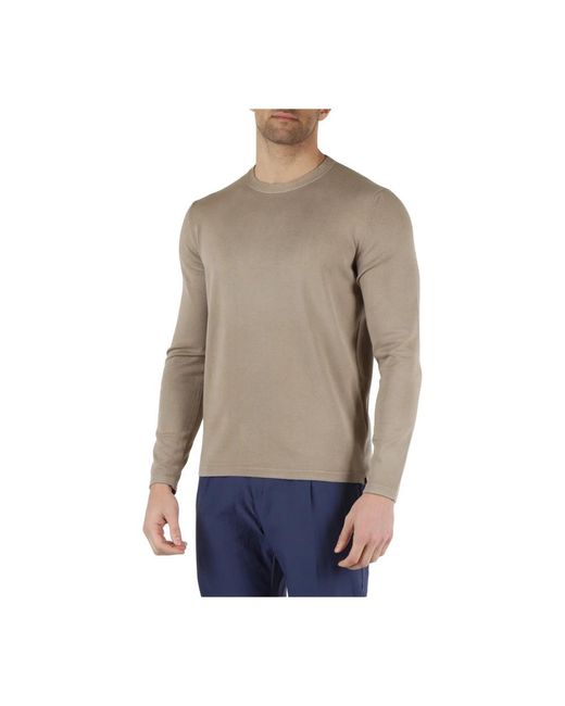Replay Natural Round-Neck Knitwear for men