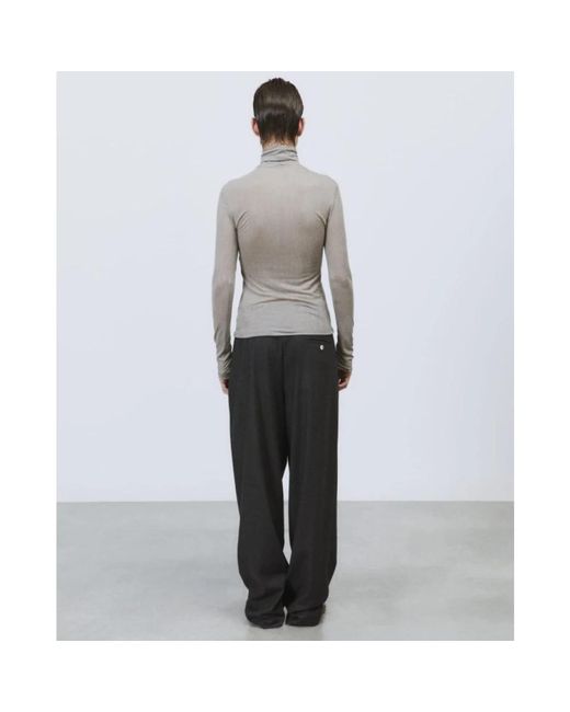 Alysi Turtleneck Trui in het Gray