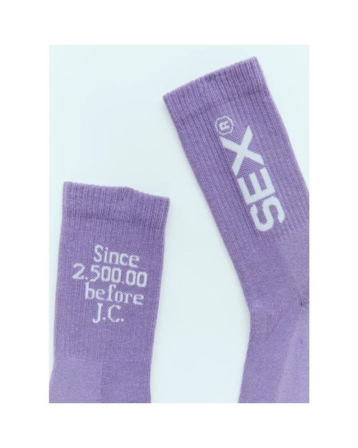 Underwear > socks Carne Bollente en coloris Purple