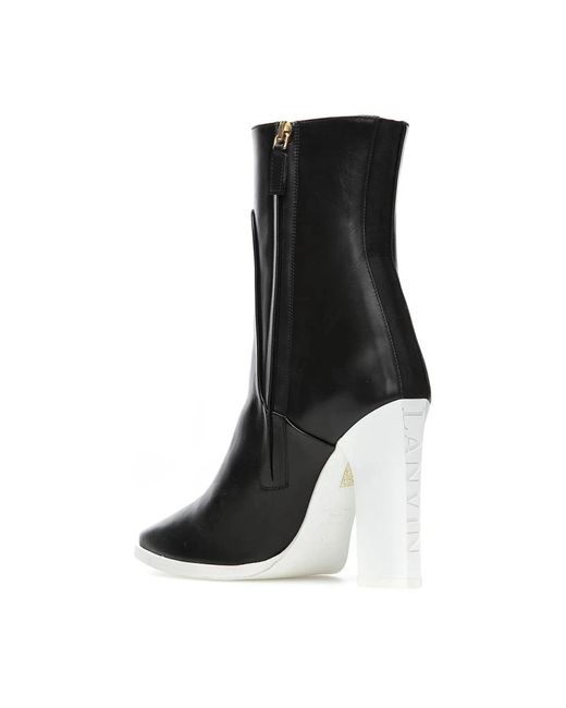 Lanvin Black Heeled Boots