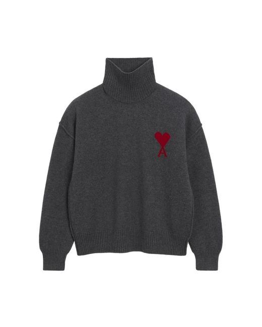Turtlenecks AMI de hombre de color Gray