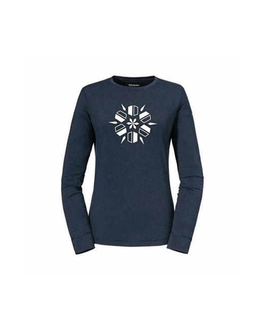 Schoeffel Blue Hasliberg Longsleeve Blau