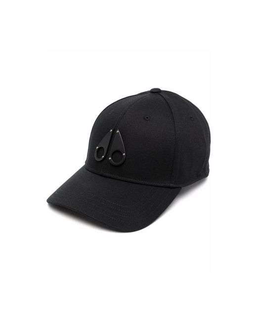 Moose Knuckles Metal icon logo cap farbe: schwarz in Black für Herren