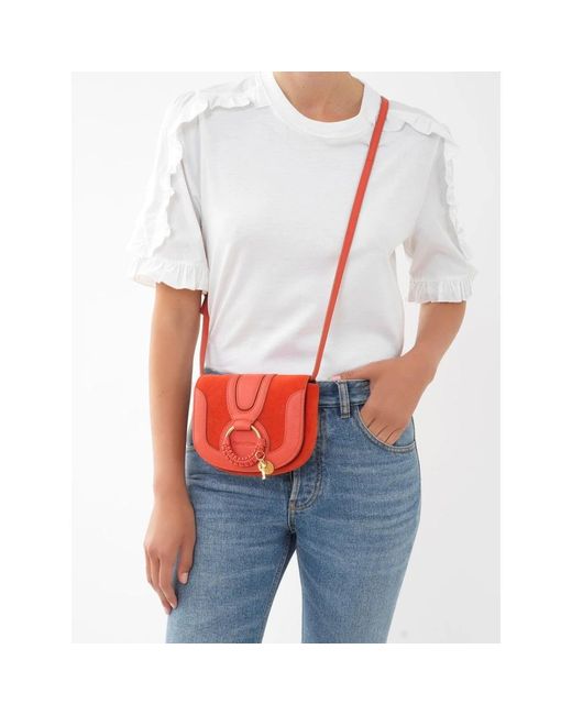 See By Chloé Red Cross Body Bags