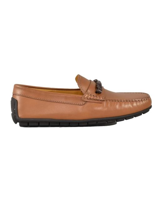 Testoni Brown Loafers for men