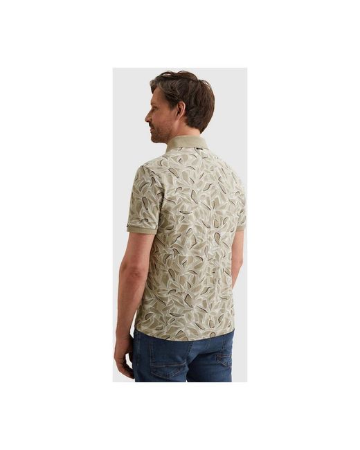 Vanguard Stretch Pique Polo in het Gray voor heren