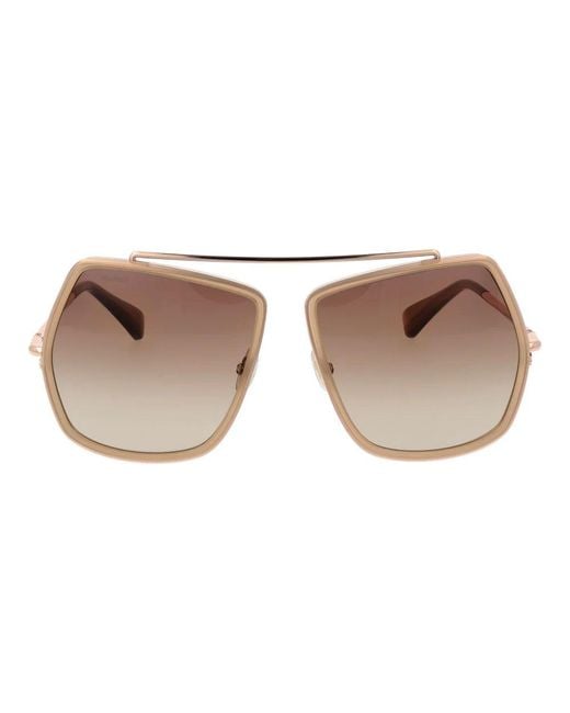 Sunglasses Max Mara en coloris White