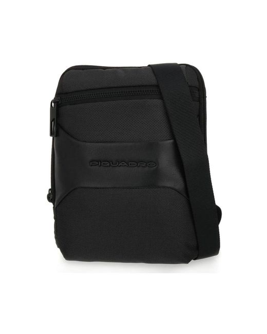 Piquadro Black Messenger Bags