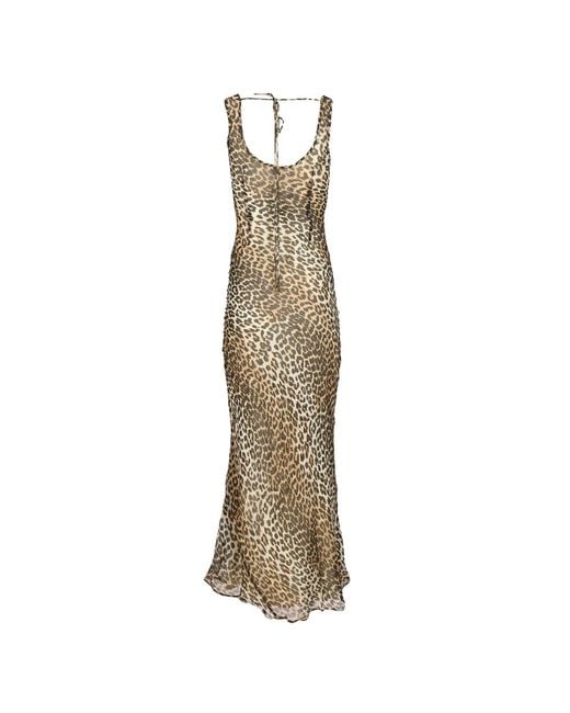 Ganni Metallic Maxi Dresses