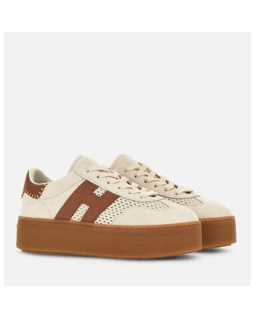 Hogan Brown Sneakers