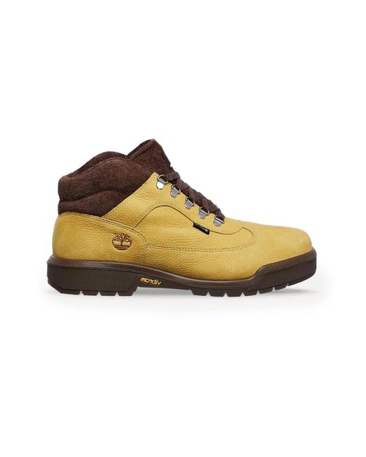 Timberland Brown Lace-Up Boots for men