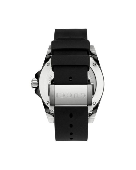 Gucci Ya136204 Dive Herenhorloge in het Black voor heren
