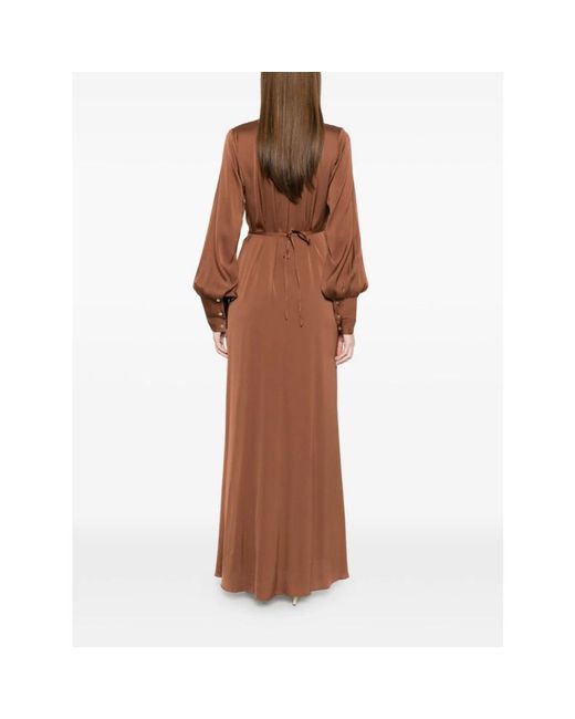 Silk95five Brown Gowns