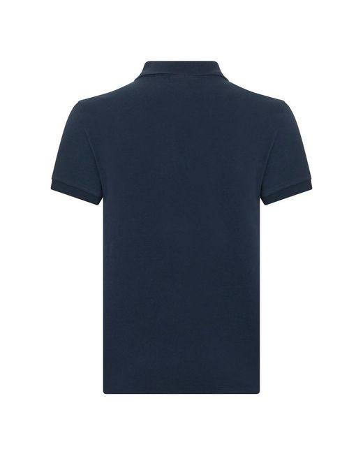 Maison Kitsuné Blue Polo Shirts