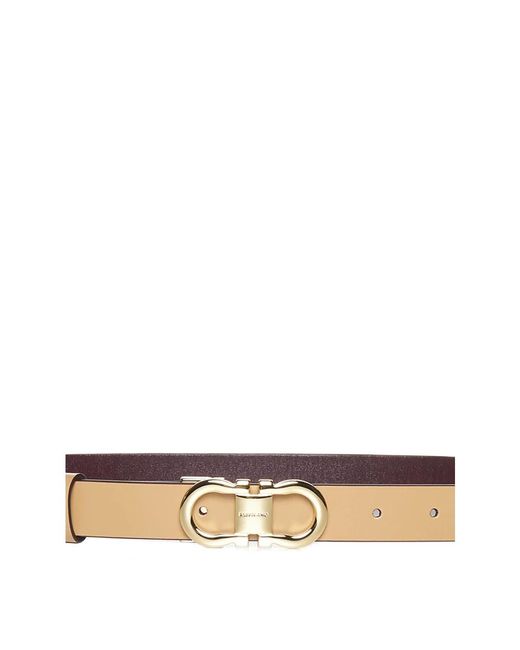 Belts di Ferragamo in Natural