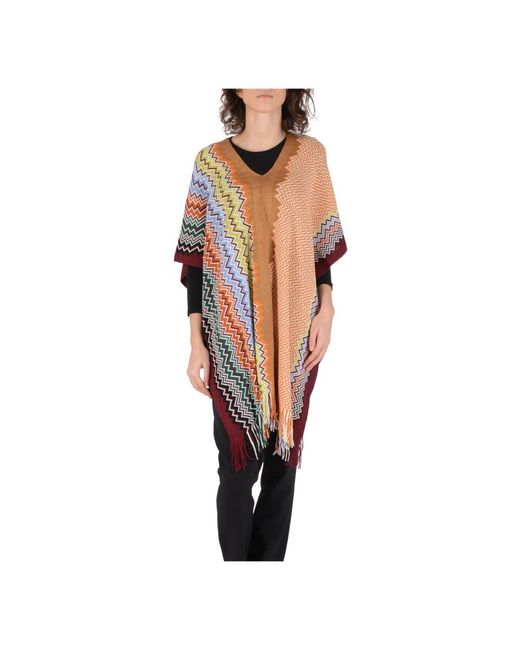 Missoni Blue Ponchos