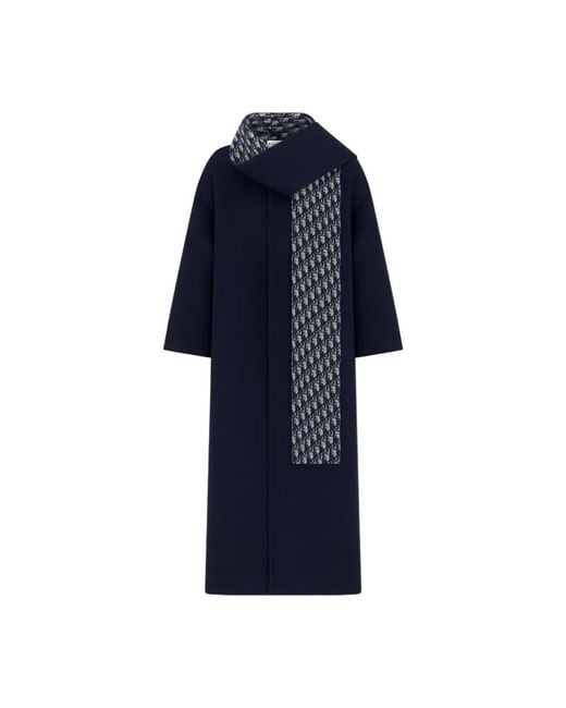 Dior Blue Single-Breasted Coats