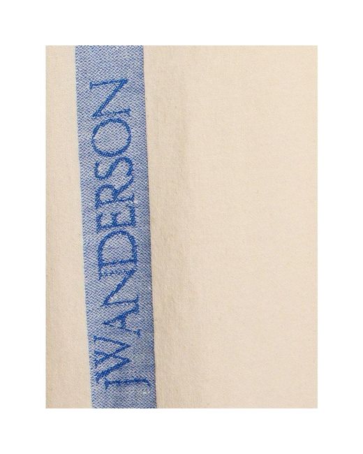 J.W. Anderson Oversized off-white geschirrtuch für Herren