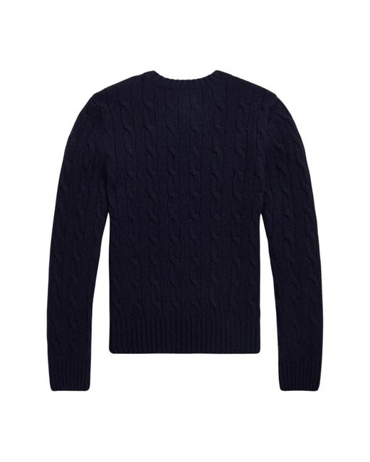 Ralph Lauren Blue Round-Neck Knitwear