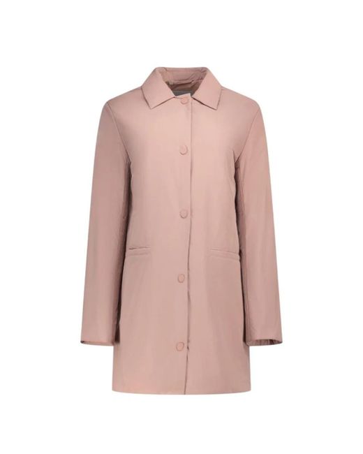 Max Mara Pink Single-Breasted Coats